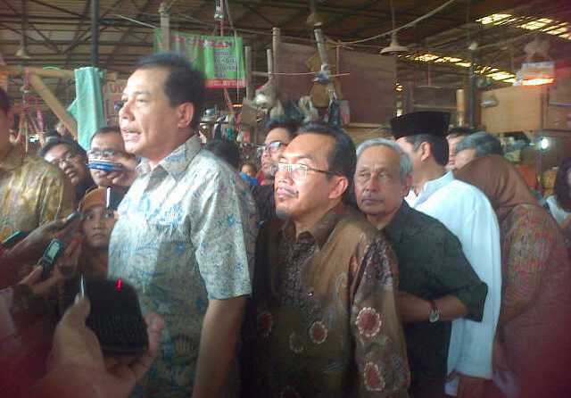 Chairul Tanjung Pimpin `Blusukan` ke Pasar Tradisional